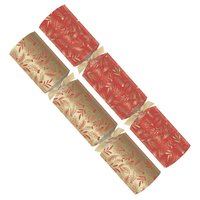 NEW Yuletide Sprig Christmas Crackers 50 x 12"