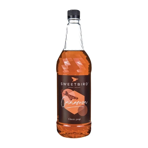 Sweetbird Cinnamon Syrup 1 Ltr (Sold as 1 litre and 6x1Litre )
