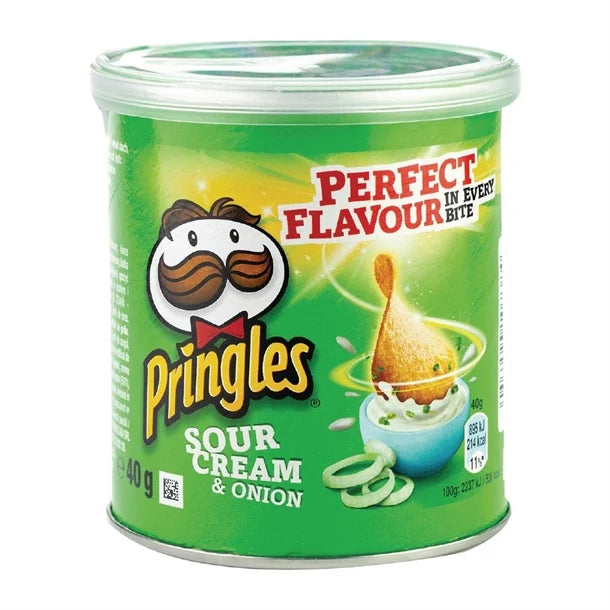 Pringles Crisps- 40g (Case 12) - Available in 3 Different Flavours