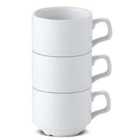 Atlas Stackable Cups  7oz / 20cl (6)