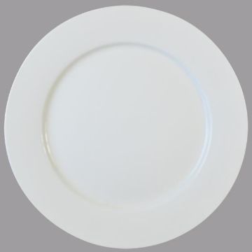 Orion Wide Rimmed Plates White (6) - 5 Different Sizes