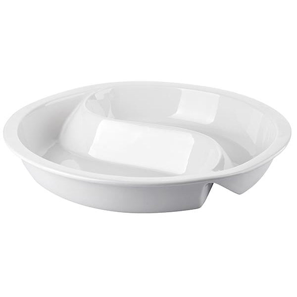 Round Porcelain Divided Insert