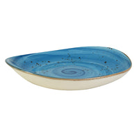 Orion "Elements" Rustic Shaped Plate (6) 4 Colours Available