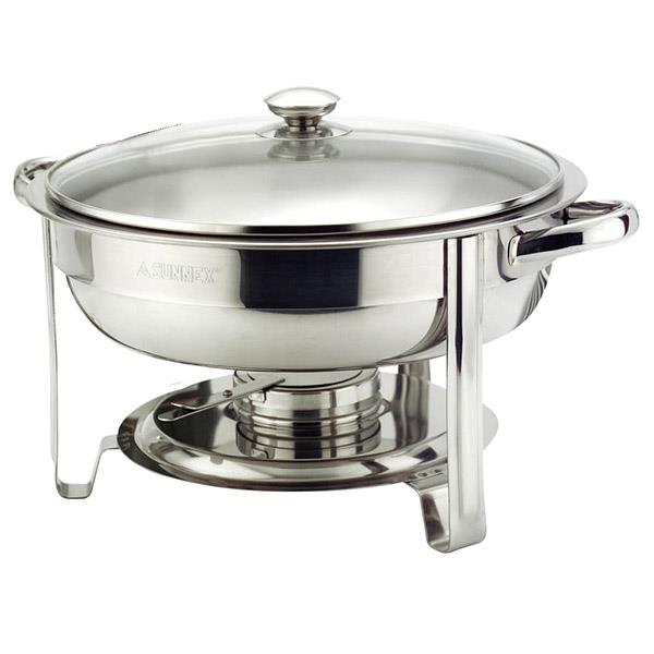 Sunnex Round Chafer 30cm / 12in 4.1ltr Food Pan