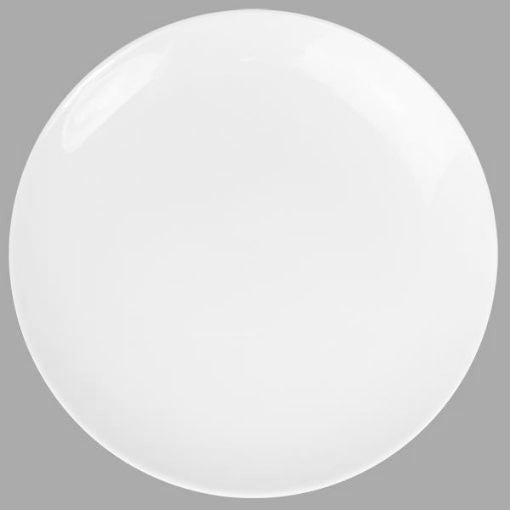 Orion Round Coupe Plates White (6) - 20.5cm / 8"