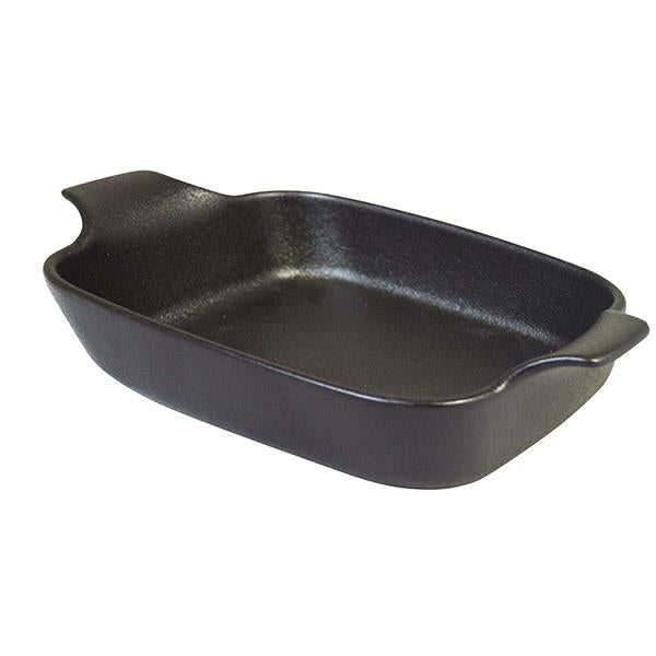 FUCINA BLACK EARED RECT ROASTER 22cm x 13cm