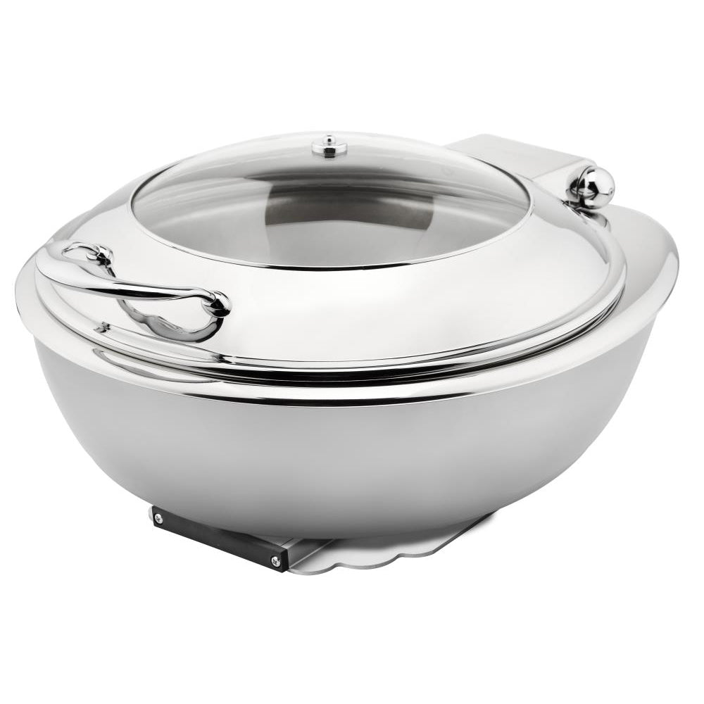 Sunnex Round 6.8ltr Chafer W/Elex Heater Plate