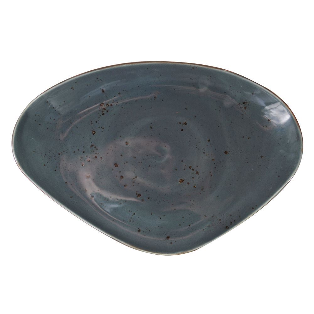 Orion "Elements" Rustic Shaped Large Plate (6) 4 Colours Available