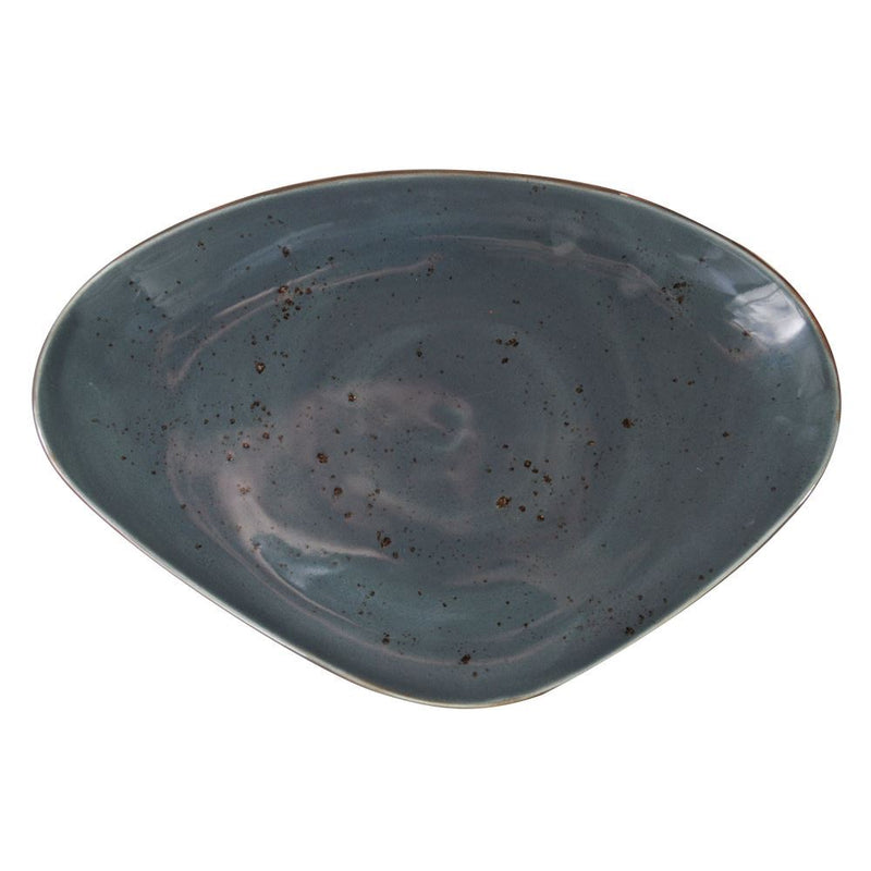 Orion "Elements" Rustic Shaped Large Plate (6) 4 Colours Available