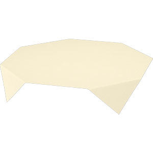 Dunisilk® Table Cover, 118 x 120 cm Linnea Cream