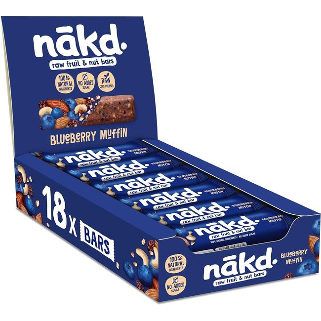 Nakd Bar 35g 6 Different Varieties (Packs of 18)