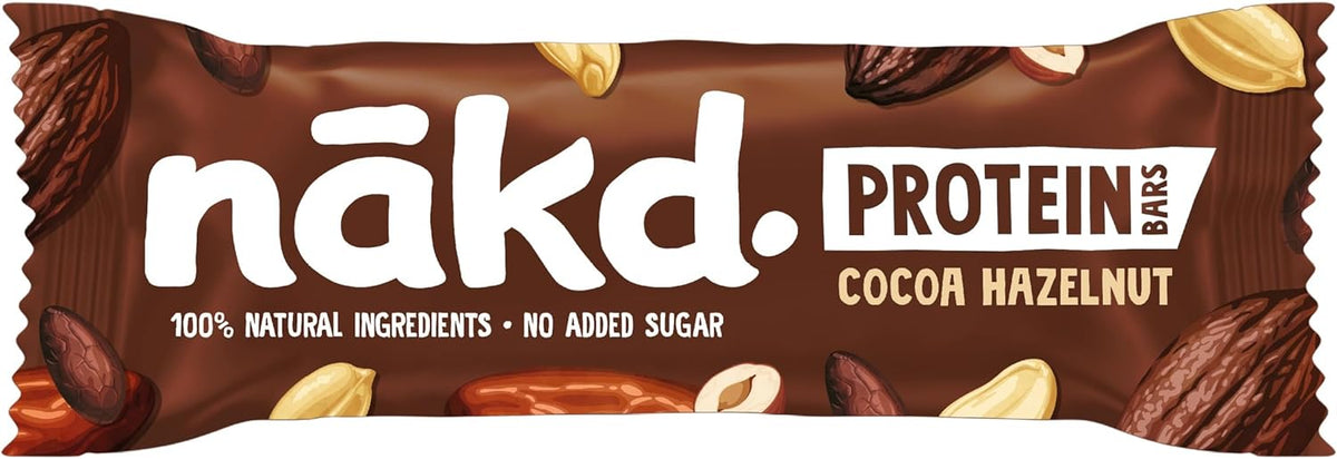 Nak'd Protein Bars - 3 Varieties 45g (Pack of 16 bars)