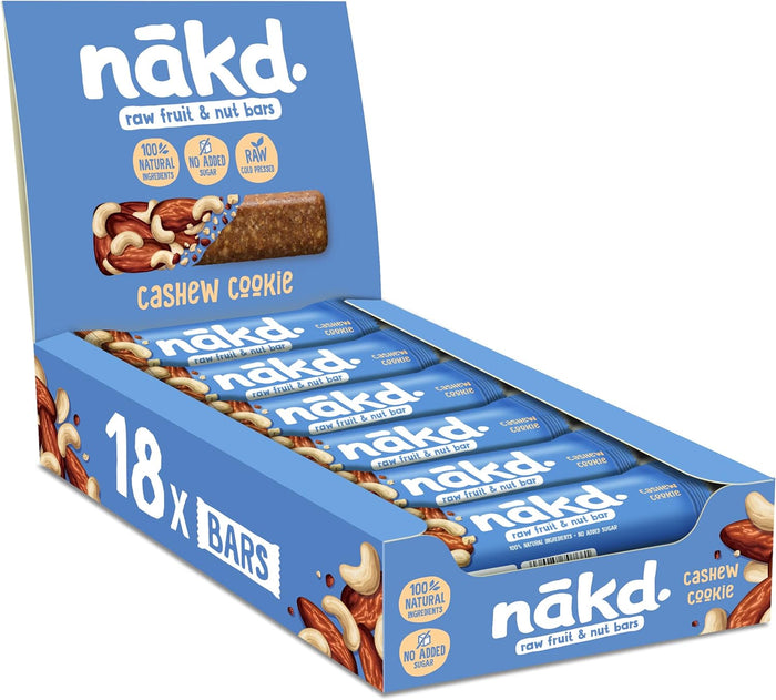 Nakd Bar 35g 6 Different Varieties (Packs of 18)