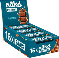 Nak'd Protein Bars - 3 Varieties 45g (Pack of 16 bars)