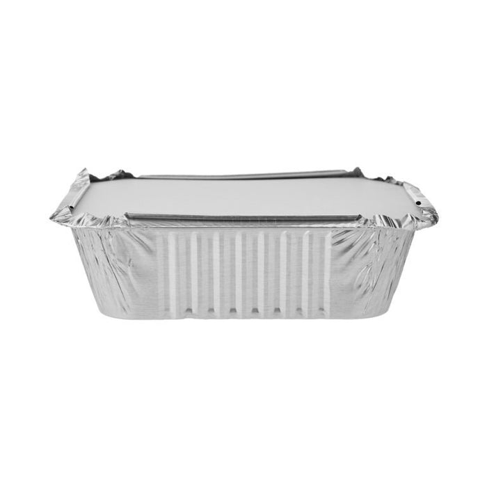 No. 2 Foil Tray Containers & Lids 147x122x40mm (1000)
