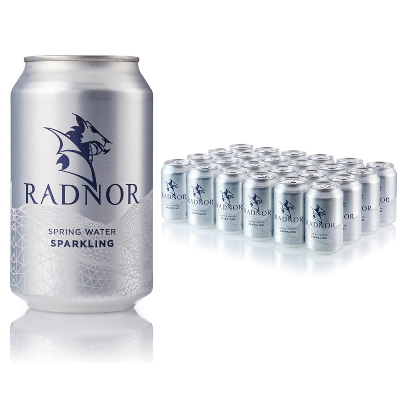 Radnor Sparkling Spring Water Cans 330ml (Pack of 24)