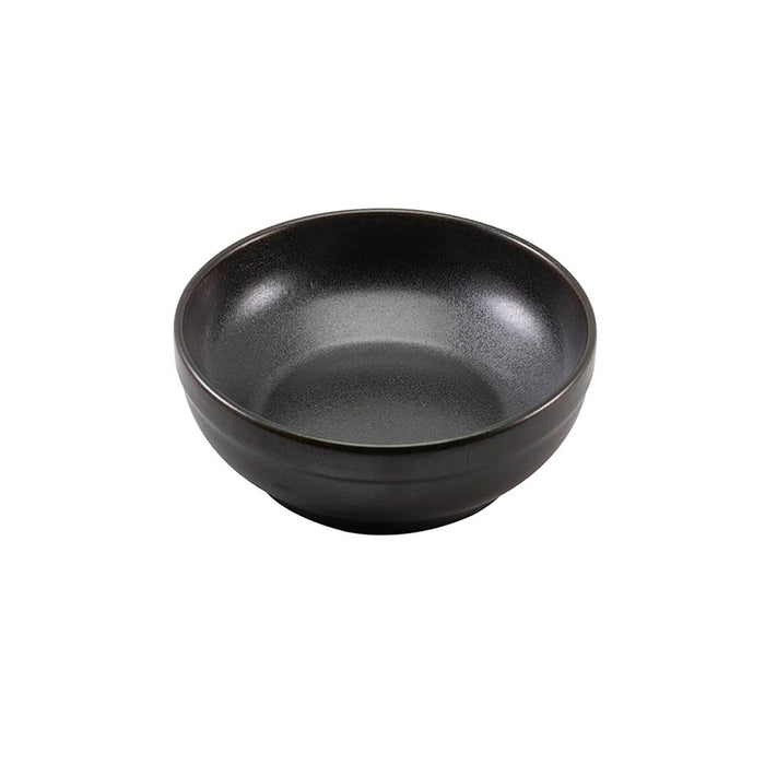 Terra Porcelain Black Coupe Bowl - Various Sizes (6)