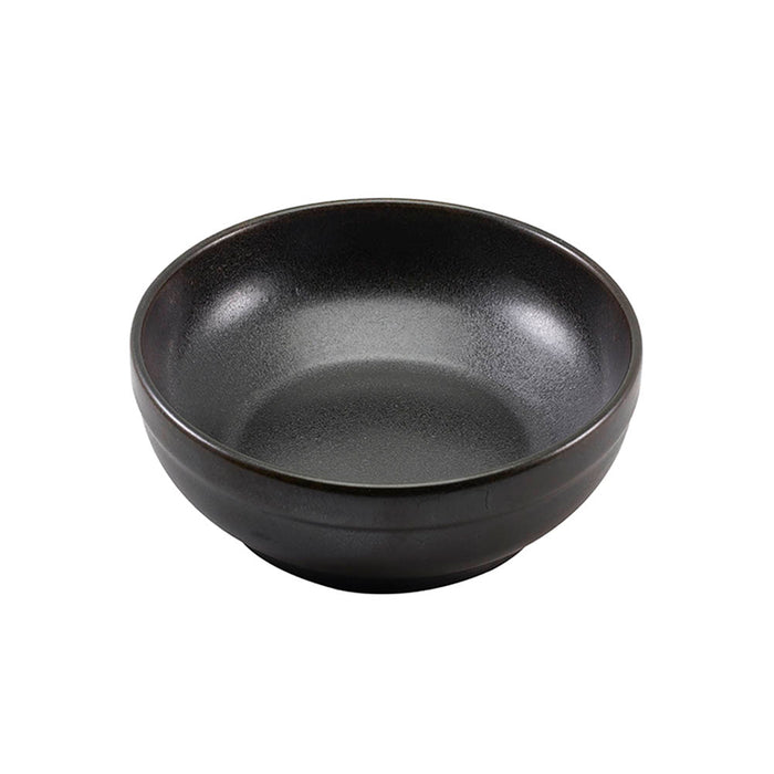 Terra Porcelain Black Coupe Bowl - Various Sizes (6)