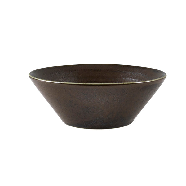 Terra Porcelain Black Conical Bowl - Three Sizes (6)