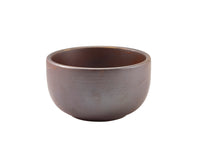 Terra Porcelain Rustic Copper Coupe Bowl - Various Sizes (6)