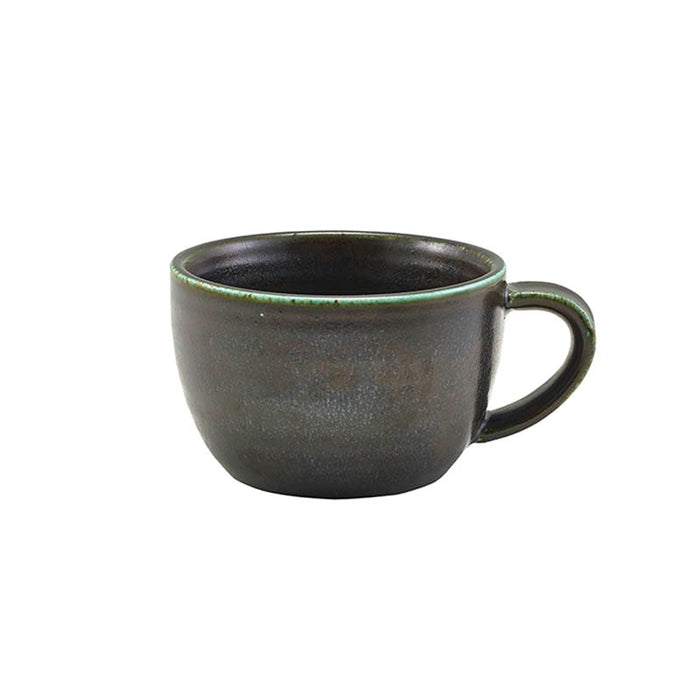 Terra Porcelain Black Coffee Cup - Two Sizes (6)