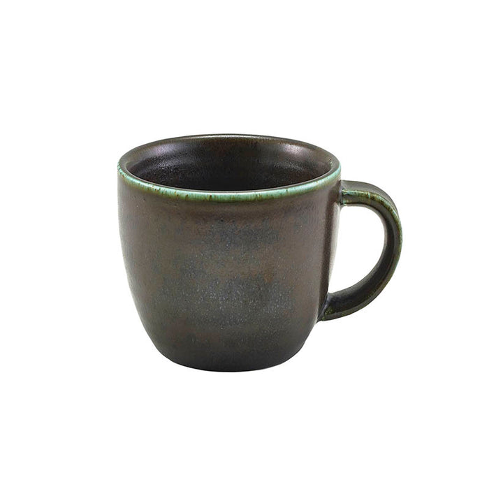 Terra Porcelain Black Coffee Cup - Two Sizes (6)