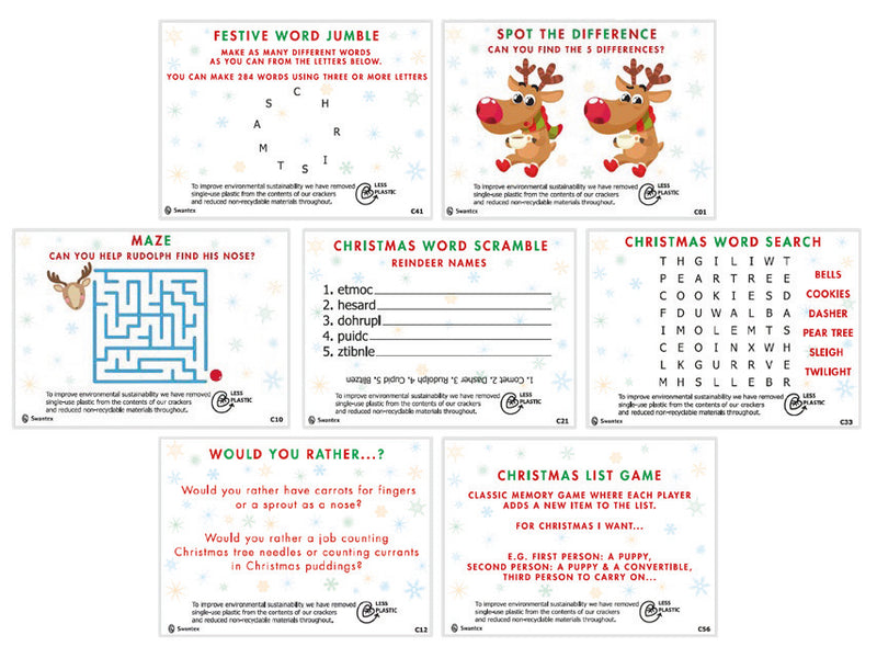 NEW Gold Starlight Christmas Crackers 50 x 12"