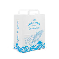 Fish and Chips Handled Bags (2 size options) - 1X250