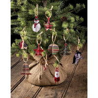 12" Kraft Holly Cracker -50 x 12" - 100% Recyclable - FSC Certified (CLEARANCE LINE)