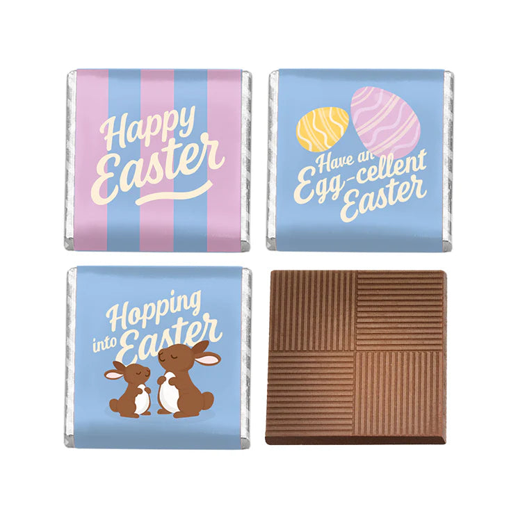 Milk chocolate 'Happy Easter' Neapolitans (750g Bucket)