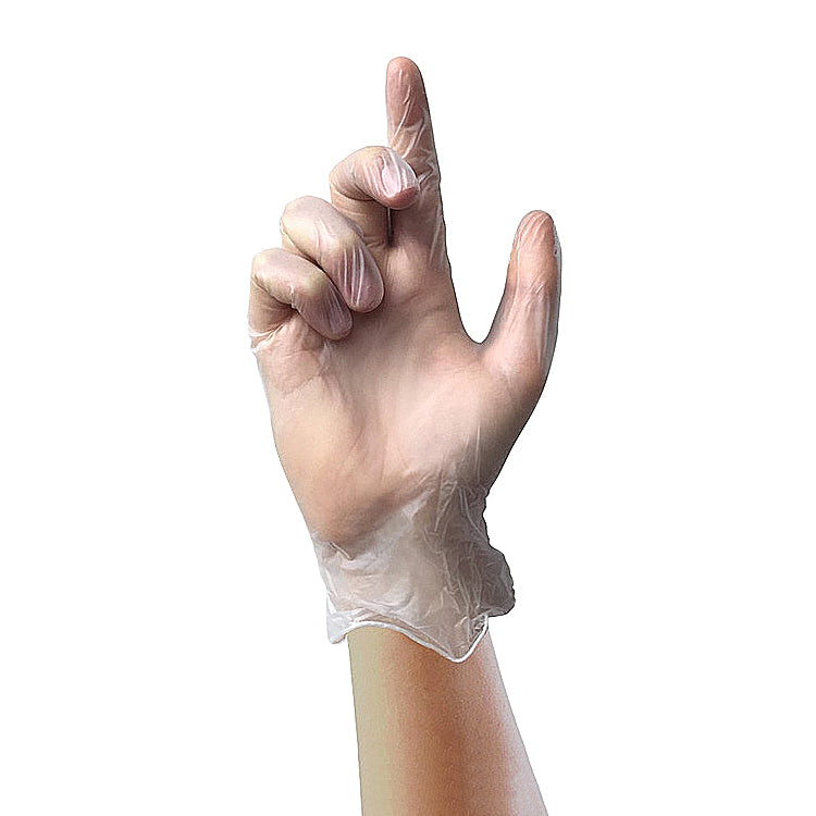 Clear Vinyl Gloves - Powder Free (1x100) - various sizes