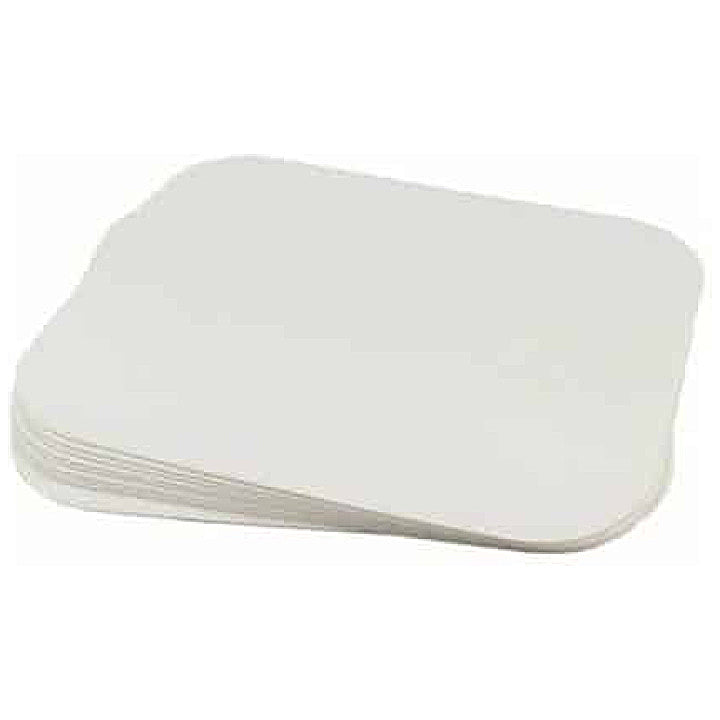 No. 9 Deep Square Foil Tray Containers & Lids 9x9x2″/229x229x51mm (200)
