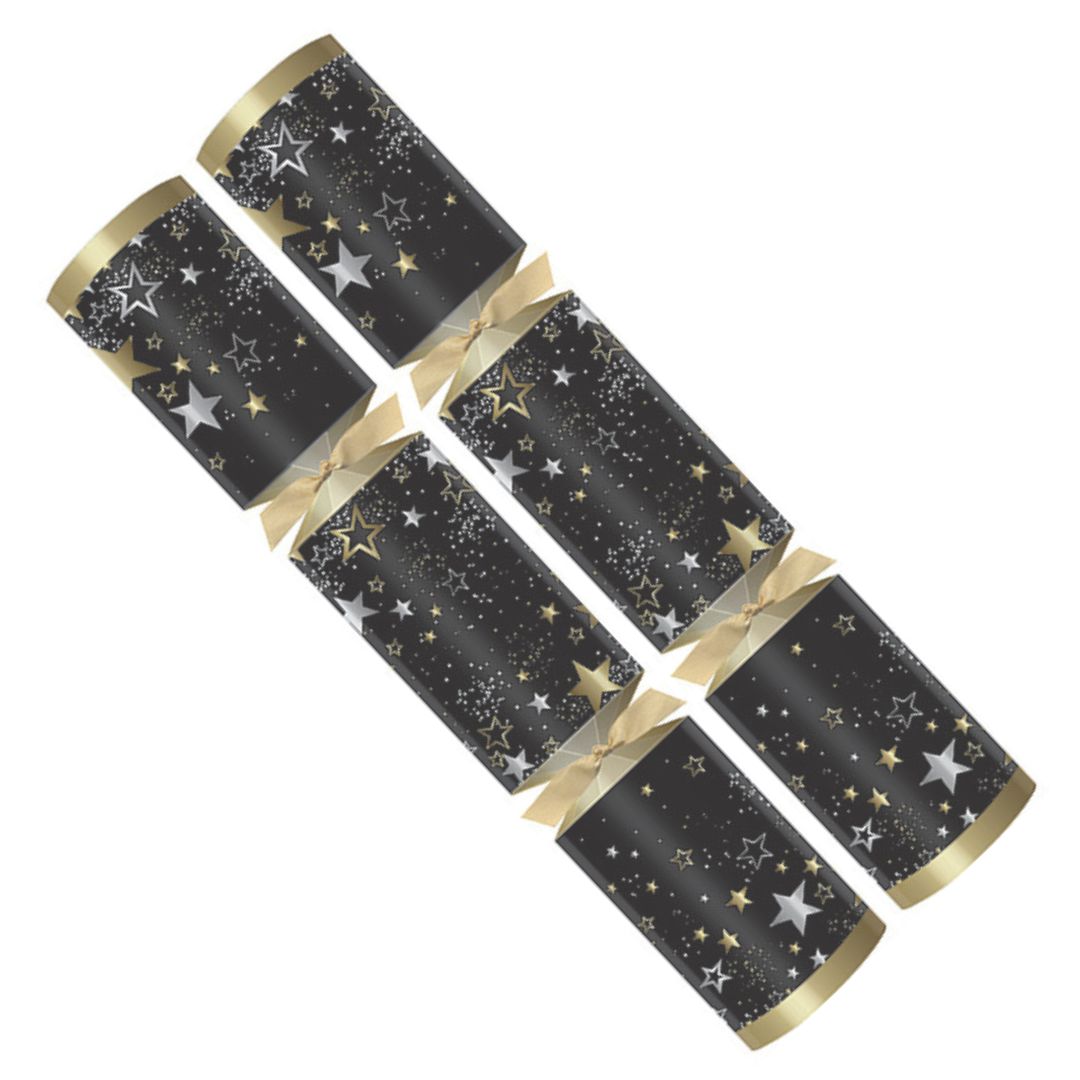 NEW Midnight Sparkle Christmas Crackers 50 x 12"