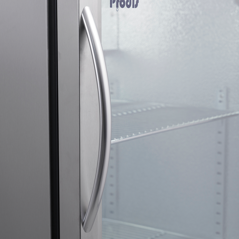 Prodis NT2ST-LE Stainless Steel Double Door Bottle Cooler (3-5 Day Delivery)