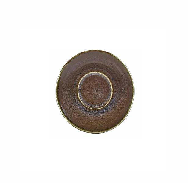 Terra Porcelain Black Saucer 11.5cm & 14cm (6)