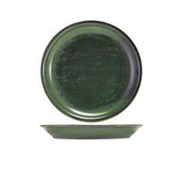 Terra Porcelain Aqua Green Coupes Plate - Various Sizes (6)