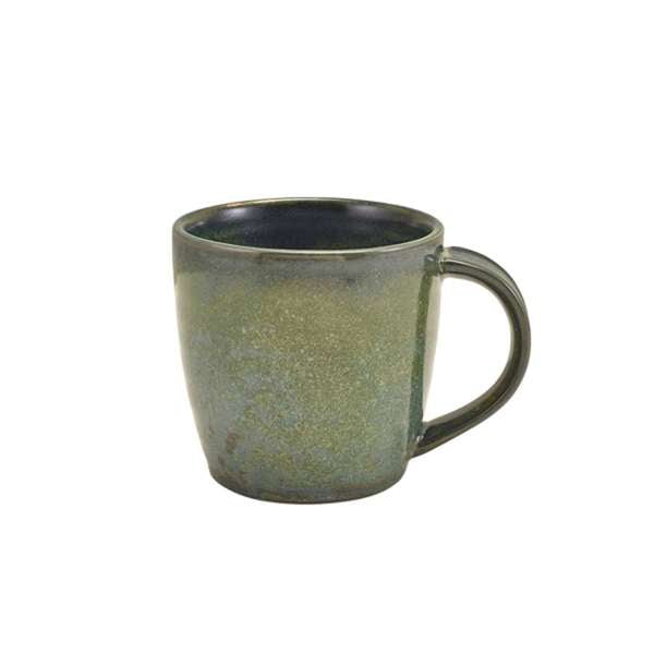 Terra Porcelain Aqua Green Mugs 30cl/10.5oz (6)