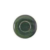 Terra Porcelain Aqua Green Saucer 11.5cm & 14cm (6)