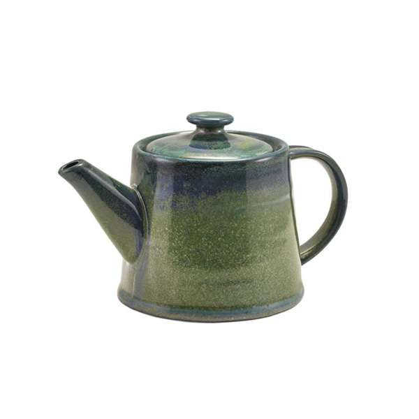 Terra Porcelain Aqua GreenTeapot 50cl/ 17.6oz (6)