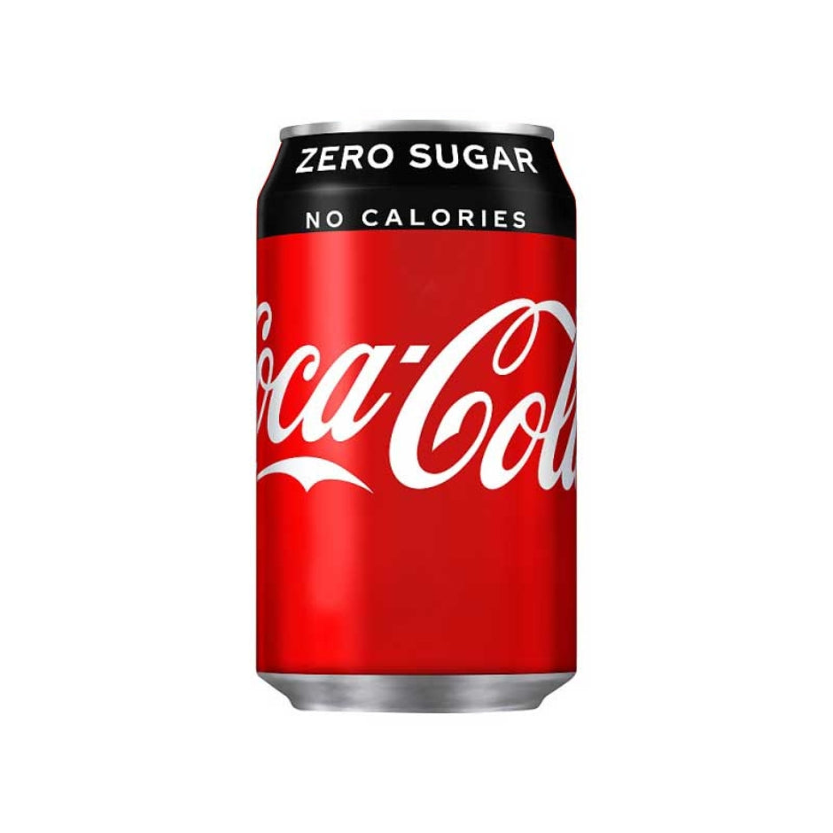 Coke Zero Cans - 330ml (Case 24)