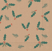 Jolly Holly Design Christmas Tableware