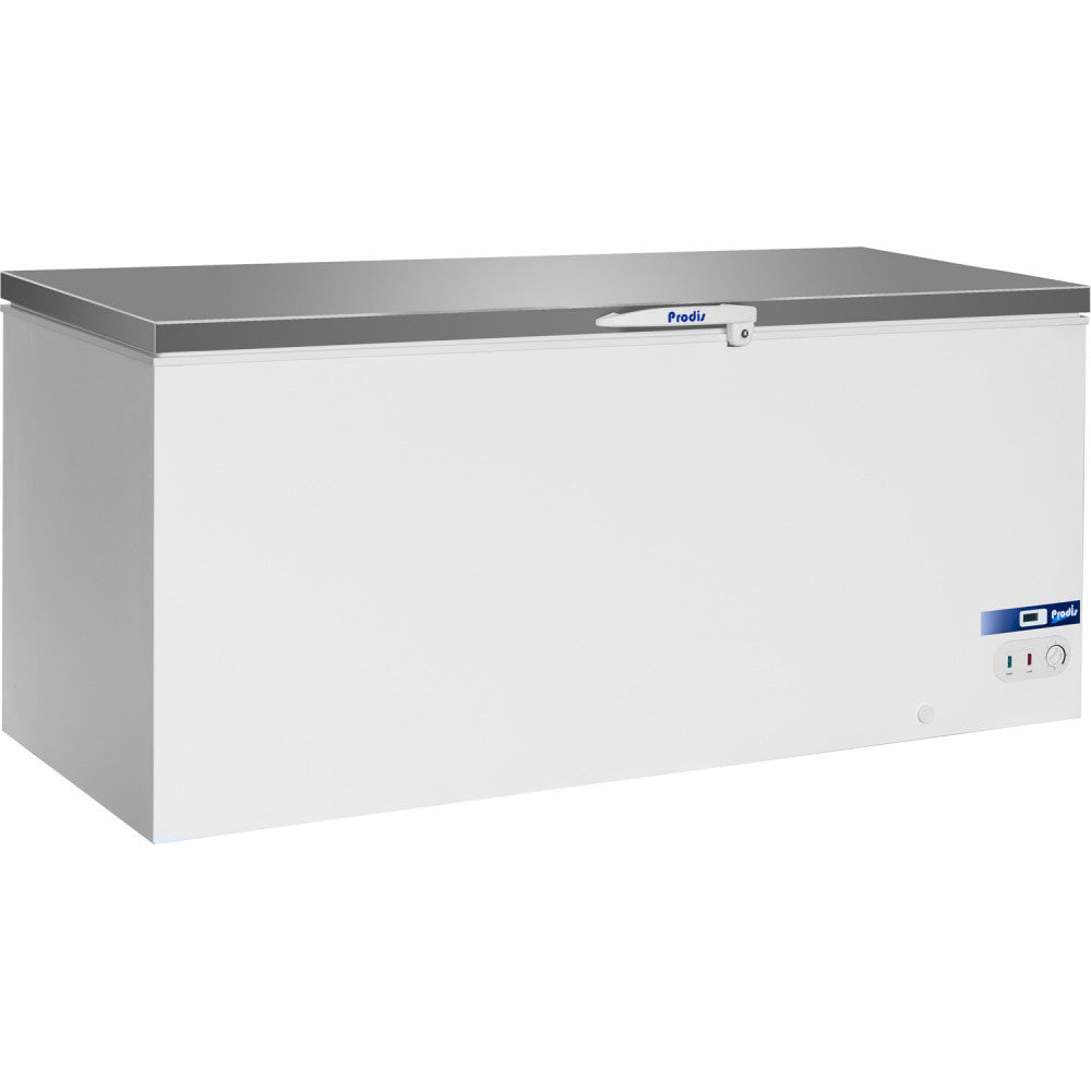 Prodis Arctic Stainless Steel Lid Chest Freezers(4 Options), 5 Year Full Warranty