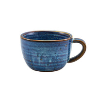 Terra Porcelain Aqua Blue Coffee Cup - Two Sizes (6)