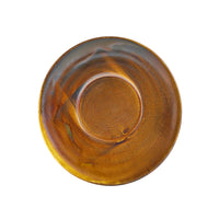 Terra Porcelain Rustic Copper Saucer 11.5cm & 14cm (6)