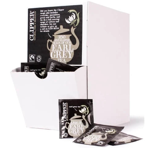 Clipper Fairtrade Organic Earl Grey Envelope Tea bags (250)