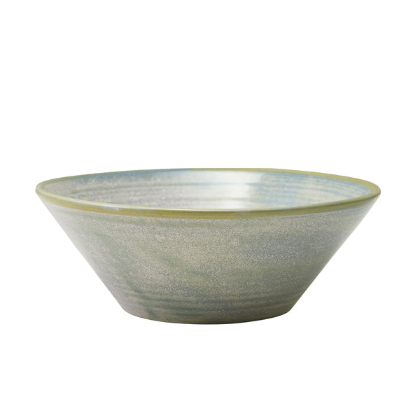 Terra Porcelain Seafoam Conical Bowl - Two Sizes (6)