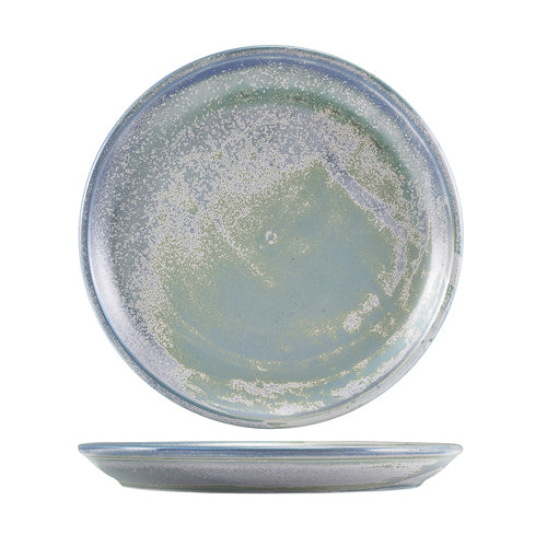Terra Porcelain Seafoam Coupe Plate - Various Sizes (6)