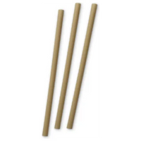 Bamboo Fibre Straws (250)- NEW PRODUCT - (THE ANSWER TO SOGGY STRAWS!)