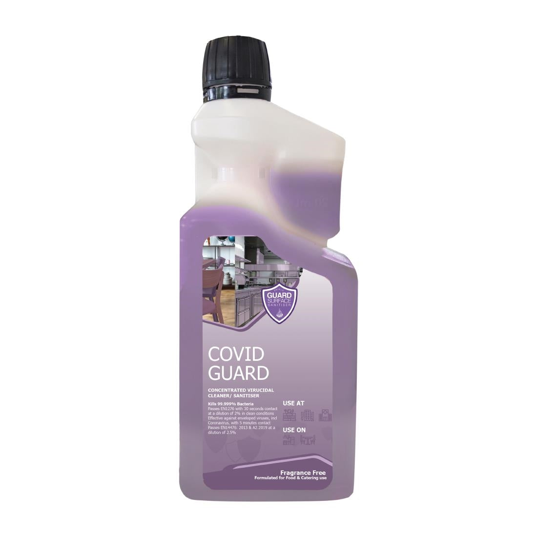 Covid Guard Virucidal Fragrance Free Concentrate 6x1Litre