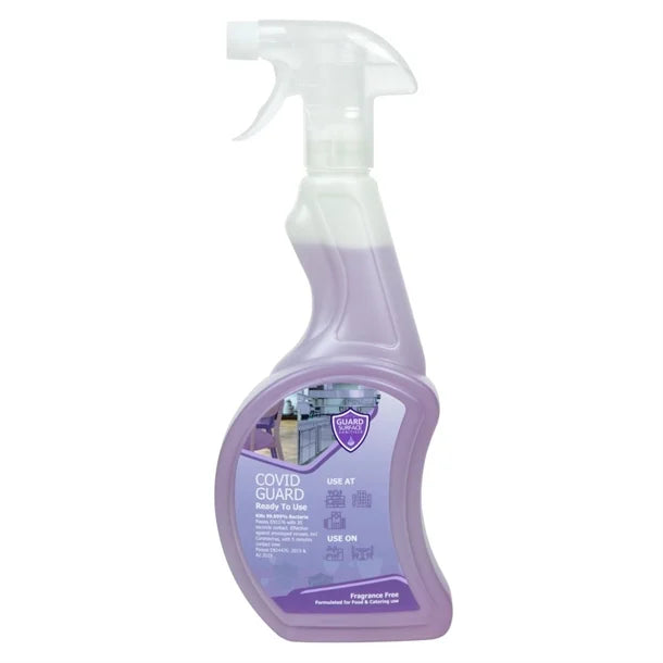 Covid Guard Virucidal Fragrance Free Sanitiser Spray 6 x 750ml